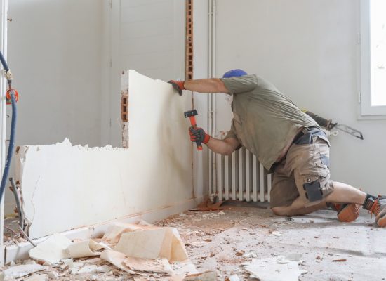 dépose cloison sèche La Baule